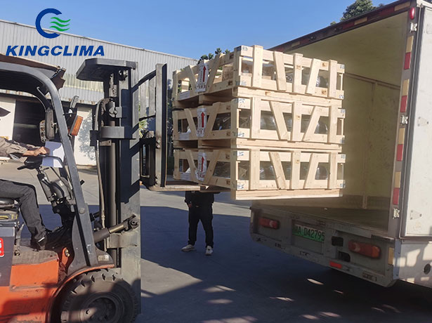 Electric Automotive AC Compressor Exported to Australia